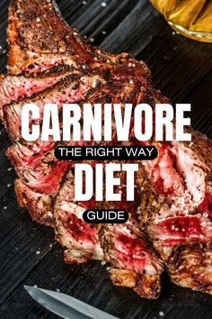 Learn how to start the carnivore diet with this beginner’s guide. Get tips on what to eat, how to transition, and staying committed to your new lifestyle. Zero Carb Diet, Cyclical Ketogenic Diet, The Carnivore Diet, Fruit Diet, Meat Diet, Ketogenic Diet Meal Plan, Ketogenic Diet Plan