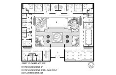 the floor plan for an apartment building