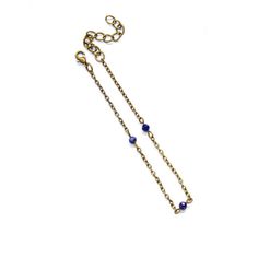 Materials: Natural gemstones, nickel free brass chain, clasp and 2 inch extenderSize: Stone is approximately 0.2"L x 0.2”WAdjustable 8.5-10.5 inches in length This lapis lazuli anklet is dainty and darling. Perfect to stack with other anklets or you can wear it solo to add a dash of natural color to your spring and summer looks. Lapis Lazuli gemstone benefits:- enhances communication, intuition, psychic perceptions and channeling abilities - promotes a clear mind to provide spiritual protection- Expressing Feelings, How To Express Feelings, Lapis Lazuli Gemstone, Spiritual Protection, Natural Gemstone Jewelry, Clear Mind, Feelings And Emotions, Brass Chain, Psychic