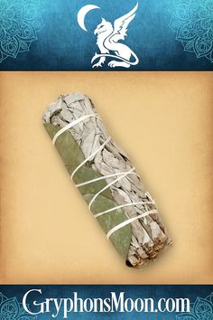 an image of a roll wrapped in paper with the words gryphons moon on it