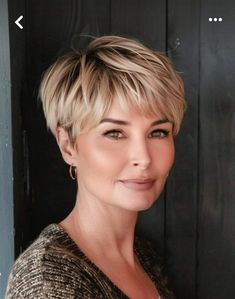 Hairstyle For Women Over 50, Fine Hair With Bangs, Best Short Hairstyles, Hairstyle For Women, Pixie Cuts For Fine Hair, Stylish Short Hair, Cuts For Fine Hair