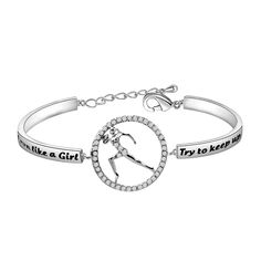 PRICES MAY VARY. ♦RUNNING JEWELRY-Perfect Gift For Runners,Cross Country Teams,Athlete,Track and Field Teams, Coaches Gifts! ♦Beautiful stainless steel bracelet with alloy charms.All of my charms are nickle and lead free,hypoallergenic and Will not tarnish with wear. ♦The I Run like a Girl bracelet which comes with a 2.0cm stamped round stamped with "I run like a Girl so try to keep up". ♦Perfect gift-Inspirational gift for yourself or friends who need little encouragement or reassurance.A meani Track And Field Necklace, Cross Country Coaches Gifts, Senior Xc Gifts, Gifts For Track Athletes, Xc Senior Gifts, Cross Country Gifts For Runners, Cross Country Gift Ideas, Cross Country Gift, Coaches Gifts