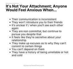 Secret Crush Quotes, Attachment Theory, Relationship Psychology, Healthy Relationship Tips, Attachment Styles, Unhealthy Relationships, Emotional Awareness