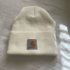 Brand New Carhart Beanie, Carhartt Hat, Hat Cream, Carhartt Beanie, Carhartt Women, Cream Color, Ram, Women Accessories, Brand New