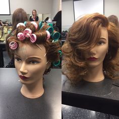 Shampoo Set Hairstyles, Hair Roller Patterns Short Hair, Roller Set Pattern, Rollerset Hairstyles, Roller Photoshoot, Big Curls For Long Hair, Roller Set Hairstyles, Curling Tips