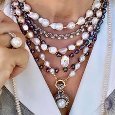 PEARL NECKLACE - MEDICI – POSHMIRA