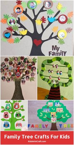 family tree crafts for kids to make