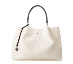 NAOMI Perfect White Makeup Bag: Gunas New York 1 Vegan Leather Tote Bag, Vegan Handbags, Vegan Leather Tote, White Purses, White Handbag, Vegan Leather Bag, Busy Day, Peta, Large Tote