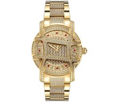 You'll always know what time it is, because you won't be able to take your eyes off this stunning diamond-accented watch. From JBW. Diamond Watch, Olympia, Your Eyes, Platinum