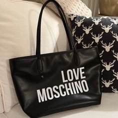 Reposhing This Item I Purchased From @Lisasdreamjob. Loved It, But Ready To Rotate For Something New. Questions? Leave A Comment Below! Moschino Bags, Shoes Outfit Fashion, Shoes Outfit, Zip Tote, Love Moschino, Womens Tote Bags, Moschino, Something New, Fashion Outfits