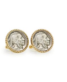 in stock Buffalo Jewelry, American Coins, Buffalo Nickel, Indian Head, Us Coins, Great Conversation Starters, Native American Indians, Cuff Links, Black Diamond