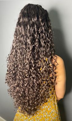 Long Natural Curly Hair