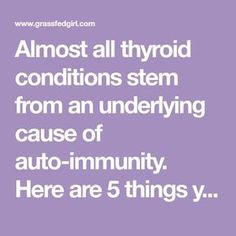 Almost all thyroid conditions stem from an underlying cause of auto-immunity. Here are 5 things your doctor won't tell you about your thyroid. Thyroid Healing, Tomato Nutrition, Fruit Health Benefits, Hashimotos Disease, Graves Disease, Lemon Benefits, Stomach Ulcers, Thyroid Issues, Thyroid Health