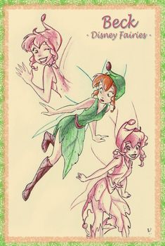 the disney princess and the frog are drawn in colored pencils, with an image of them