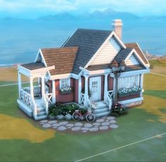 Sims4 Ideas, Sims4 Builds, Cozy Gaming, Minecraft House Plans, Bob The Builder