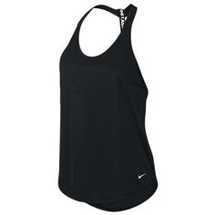 Black Moisture-wicking Tank Top For Sports, Nike Gym Tank Top With Moisture-wicking, Black Athletic Fit Moisture-wicking Tank Top, Sporty Black Moisture-wicking Tank Top, Nike Moisture-wicking Tank Top For Workout, Running Tanks