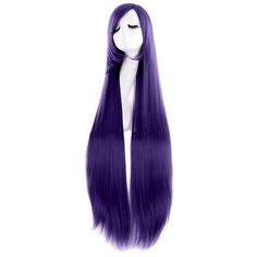 PRICES MAY VARY. 100% Brand New Material : 100% High Temperature Fiber Length: Approx 100cm/ 39 Inch Wig Cap Size: The maximum circumference Approx 20~21inch/51~53cm(Exist 1~2cm normal error), the size of wig cap is adjustable Package included:1 wig 1. Our wig product is made of High temperature fiber, which is a thermostable Material, it can be curled or straightened by Electronic Hair stick less than 120 ℃. in General, The appropriate temperature is About 70-90 ℃, as too High temperatures perm Bangs Anime, Cheap Costumes, Party Wig, Purple Wig, Wig Party, Natural Wigs, Cos Play, Wig Stand, Wig Caps