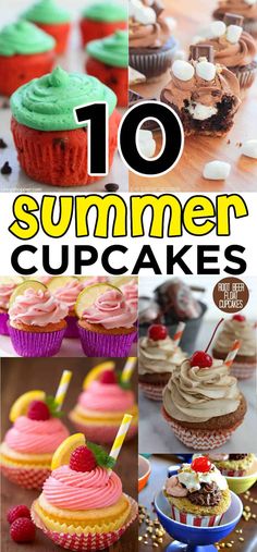 the top ten summer cupcakes