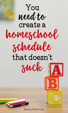 Need to know how to create a homeschool schedule? Click here to find out and how to work out the kinks! #homeschool #ideas #howtostart #howto #ideas #kindergarten #preschool #planning #routine #tips #christian #activities Kindergarten Planner, Curriculum Organization, Christian Preschool, Letter Recognition Activities, Room Activities, Education Major, Preschool Schedule