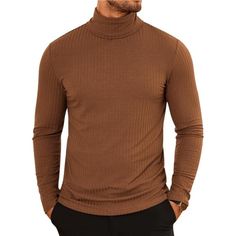 -Soft Ribbed Knitted Turtleneck T Shirts, Lightweight And Stretch Slim Fit Pullover Shirts, Bring Comfortable Wearing Experience. -Men's Casual Basic Turtleneck Shirts, Classic Style Long Sleeve High Neck T Shirts, Solid Color Thermal Turtle Neck Tee Shirts, Slim Fit Pullover Sweater, Fashion And Modern. -Matching Mens Turtle Neck Shirts With Jeans Or Pants For A Casual Look; Pairing This Lightweight Turtleneck Sweater With A Blazer Or Sport Coat, Overcoat, Denim Jacket For A Modern And Fashion Turtle Neck Shirts, Shirts With Jeans, Mens Shawl Collar Sweater, Tommy Hilfiger Shirts Men, Carhartt Long Sleeve, Knitted Turtleneck, Patagonia Long Sleeve, Casual Turtleneck, Mens Turtleneck