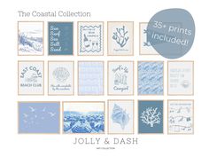 the coastal collection by jolly & dash