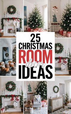 25 christmas room decor ideas that are easy to do and fun for the whole family