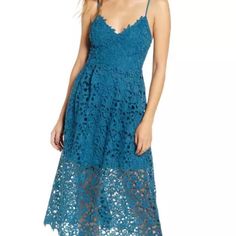 Reposhing This Item I Purchased From @Acole1961. Still Nwt. Never Worn. Loved It, But It Was Too Small In The Bust Area. I’m A Size 8 And Size Large Fit Better In The Bust Area. Beautiful Dress But Doesn’t Have Any Stretch. Questions? Leave A Comment Below! Blue Lace Midi Dress With Scalloped Lace, Elegant Blue Midi Dress With Scalloped Lace, Summer Scalloped Lace Dress For Date Night, Summer Date Night Dress With Scalloped Lace, Midi Length Scalloped Lace Dress For Brunch, Blue Scalloped Lace Dress For Summer, Chic Blue Scalloped Lace Dress, Brunch Midi Dress With Scalloped Lace, Lace Sundress For Parties