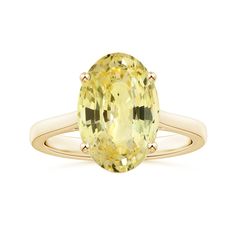 Prong-Set GIA Certified Oval Yellow Sapphire Solitaire Reverse Tapered Shank Ring Sapphire Solitaire Ring, Yellow Sapphire Rings, Sapphire Solitaire, Yellow Sapphire, Hermes Birkin, Yellow Gold Rings, Solitaire Ring, Rose Gold Ring, Prong Setting