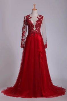 Long Sleeves Straps Party Dresses With Beading Lace Red Long Sleeve Embellished Evening Dress, Red Embroidered Long Sleeve Gown, Red Long Sleeve Nightgown, Red Embroidered Long Sleeve Kaftan, Red Long-sleeved Embroidered Cotton Dress, Evening Dresses Cocktail, Wedding Bridesmaid Dresses, Beaded Lace, British Indian