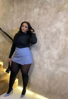 Fall Outfit Inspo for Women Style Skirt Outfit, Woman Fashion Winter, Jumper Outfits, Clean Girl Outfit, Outfit Fitness, Streetwear Fashion Men, Outfit School, Plus Size Baddie Outfits, Casual Chic Outfits