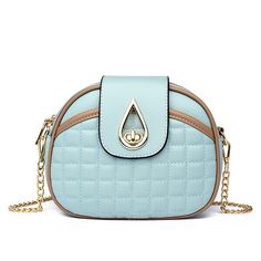 Color: Light Blue Cotton Handbag, Beige Light, Round Bag, Phone Purse, Green Beige, Bag Light, Types Of Bag, Womens Crossbody Bag, Chest Bag