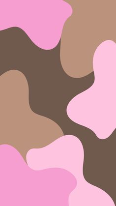 an abstract pink and brown camouflage background