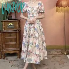 45339436318971|45339436351739|45339436384507|45339436417275 Multicolor Lantern Sleeve Dresses For Party, Multicolor Lantern Sleeve Party Dress, Spring Party Maxi Dress With Puff Sleeves, Pink Puff Sleeve Maxi Dress For Party, Summer Party Maxi Puff Sleeve Dress, Summer Party Maxi Dress With Lantern Sleeves, Casual Puff Sleeve Maxi Dress For Party, Spring Lantern Sleeve Fitted Maxi Dress, Casual Maxi Dress With Puff Sleeves For Parties