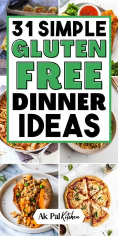 Make dinner stress-free with these delicious gluten-free dinner recipes! From quick gluten-free meals to comforting casseroles, this collection has something for everyone. Try gluten-free pasta recipes, one-pan dinners, or low-carb gluten-free dinners for busy weeknights. Whether you're cooking for kids or preparing healthy family meals, these gluten-free dinner ideas are simple, flavorful, and easy to make. Gluten Free One Pot Meals, Simple Gluten Free Dinner, Easy Gluten Free Dinner Recipes, Healthy Gluten Free Dinner, Gluten Free Dinner Ideas, Easy Gluten Free Dinner, Gluten Free Dinner Recipes, Quick Gluten Free Meals, Comforting Casseroles