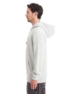 Amp up your casual look with the Essential Logo Hoodie. Crafted from 100% cotton, this hoodie offers a comfortable and edgy layering option. Whether you're heading to a weekend brunch or a laid-back day out, this hoodie provides a perfect blend of comfort and style, making it a staple for anyone looking to exude a cool and effortless vibe. 100% Cotton Wash - 30 Degrees Normal Relaxed Fit Hoodie With Double-lined Hood For Everyday, Comfortable Everyday Hooded Hoodie, Comfortable Everyday Hoodie With Drawstring, Cozy French Terry Hoodie With Adjustable Hood, Heather Grey Hoodie With Double-lined Hood, Casual French Terry Hoodie, Heather Grey Double-lined Hoodie, Long Sleeve Hoodie With Double-lined Hood In Athletic Heather, Everyday Fleece Hoodie With Drawstring Hood