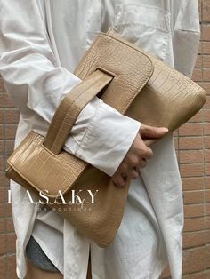 Lasaky - Urban Envelope Clutch Bag with Spacious Crocodile Embossed Design Envelope Clutch Bag, Luggage Cover, Embossed Design, Envelope Clutch, Wig Accessories, Arm Sleeve, Carry On Bag, Guinea Bissau, Honduras