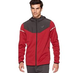 This Is A Very Cool Looking Full Zipper Hoodie From Peak Velocity. Condition: Brand New With Tags Color: Red Asphalt Size: Small Urban Winter Track Jacket With Moisture-wicking, Red Hooded Casual Activewear, Casual Red Hooded Activewear, Urban Style Long Sleeve Winter Activewear, Urban Long Sleeve Activewear For Winter, Functional Red Hooded Jacket With Adjustable Hood, Urban Winter Hooded Jacket For Gym, Winter Gym Outerwear With Ribbed Cuffs, Red Functional Hooded Jacket For Winter