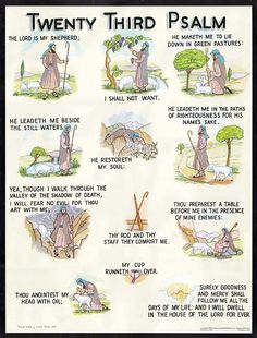 a poster with some words and pictures about the different things that happen in jesus's life