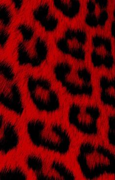 red and black animal print background