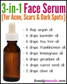 Face Serum For Acne, Diy Face Serum, Serum For Acne, Carrot Seed Essential Oil, Coffee Facial, Carrot Seed Oil, Frankincense Oil, Beauty Tips For Face