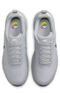 A modern take on a go-the-distance classic, this mesh-wrapped sneaker sits on a bubble of Max Air cushioning that puts springy comfort under every step. Cushioning: absorbs impact and distributes weight for consistent, buoyant comfort under each step Synthetic and textile upper and lining/rubber sole Imported Nike Gray Mesh Running Shoes, Modern Gray Running Shoes With Air Max Cushioning, Modern Gray Nike Running Shoes, Modern Fade-resistant Running Shoes For Jogging, Sporty Marathon Sneakers, Fade-resistant Sporty Sneakers For Marathon, Nike Functional Gray Running Shoes, Modern Gray Running Shoes For Light Sports, Modern Running Sneakers