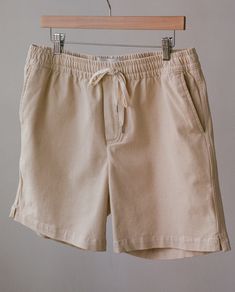 Cotton Seed Drawstring Shorts – Corridor Everyday Cotton Bermuda Shorts, Relaxed Fit Cotton Bermuda Shorts With Short Inseam, Beige Cotton Knee-length Shorts, Beige Knee-length Cotton Shorts, Cotton Shorts For Everyday, Relaxed Fit High-waisted Cotton Bermuda Shorts, Beige Cotton Short-length Bottoms, Beige Cotton Short Length Bottoms, Casual Beige Cotton Bermuda Shorts