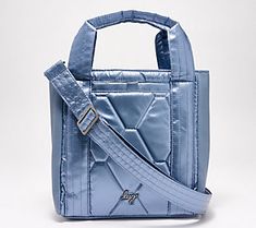 When you're on the go, keep your essentials organized with this quilted crossbody bag. From Lug. Quilted Crossbody Bag For On-the-go, Functional Quilted Crossbody Bag, Quilted Crossbody Bag, North South, Blue Moon, Fashion Handbags, The Go, Zipper Pocket, Crossbody Bag