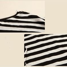 2016 summer women striped T shirt tunic cotton shirt o neck bouse top half sleeve black and whiteThis dress is made of cotton, linen fabric, soft and breathy, suitable for summer, so loose dresses to make you comfortable all the time.Measurement: One Size: length 56cm / 21.84" Bust 102cm / 39.78" Sleeve Length 40cm / 15.6" Cuff 20cm / 7.8"Materials used: Cotton Summer Short Sleeve T-shirt With Striped Hem, Black Summer T-shirt With Contrast Stripes, Summer Black T-shirt With Contrast Stripes, Black T-shirt With Contrast Stripes For Summer, Black Tops With Vertical Stripes For Summer, Black Summer Tops With Vertical Stripes, Black Summer Top With Vertical Stripes, White Horizontal Stripe Summer Top, Summer Short Sleeve Tops With Striped Hem