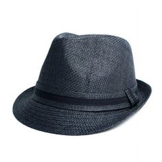 Our panama fedora hat accented with a black band is the perfect hat to top off your summer & spring outfits. It is made of 90% Paper and 10% Polyester that is lightweight, breathable, and durable. The black band is a fashion detail to set you apart from the rest. This straw fedora is the hat you need to make your own fashion statement. Size: One Size.  Gender: unisex.  Age Group: adult. Summer Spring Outfits, Mens Fedora, Packable Hat, Fedora Hat Men, Plaid Hats, Trilby Hat, Straw Fedora, Straw Hats, Evening Outfits