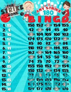 a poster with numbers and symbols for the big time game, which is being played by children