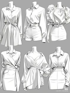 the front and back views of an unbuttoned shirt dress with long sleeves