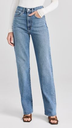 Fast Free Shipping & Free Returns on Joe's Jeans The Margot High Rise Straight Jeans at Shopbop. Shop new arrivals from Joe's Jeans at Shopbop.com Fitted Jeans, High Rise Straight Jeans, Loose Jeans, Women Denim Jeans, Joes Jeans, Cool Eyes, Jean Outfits, Stretch Jeans, Straight Jeans