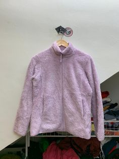 📌 BUY MORE AND SAVE MORE!! ADDITIONAL EACH ITEM $5 FOR  SHIPPING* Hi All!! May our beloved customer have a great day😁 ✅ I Just go back from thrift and find vintage good condition Uniqlo yarn puffer sherpa rare color.  😻 ✅PLEASE READ THE DESCRIPTION BELOW BEFORE PURCHASING. ✅ pit 20 inch X length 24 inch. ✅RARE COLOR AND FAST SELLING ITEM!  ✅Payment Method & Shipping - Item will be ship along with Tracking Number after received a complete payment. Using FEDEX/ DHL ✅All Measurements has been ma Purple Outerwear With Fleece Lining For Outdoor Activities, Cozy Purple Outerwear For Cold Weather, Purple Fleece Long Sleeve Outerwear, Purple Jacket, Have A Great Day, Uniqlo, Fleece Jacket, Gender Neutral, Winter Jackets