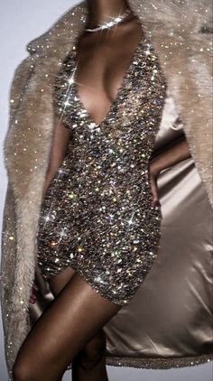 Glam Aesthetic, Rich Girl Aesthetic, Rich Girl Lifestyle, Sequin Bodycon Dress, Glitz And Glam, Little Mix